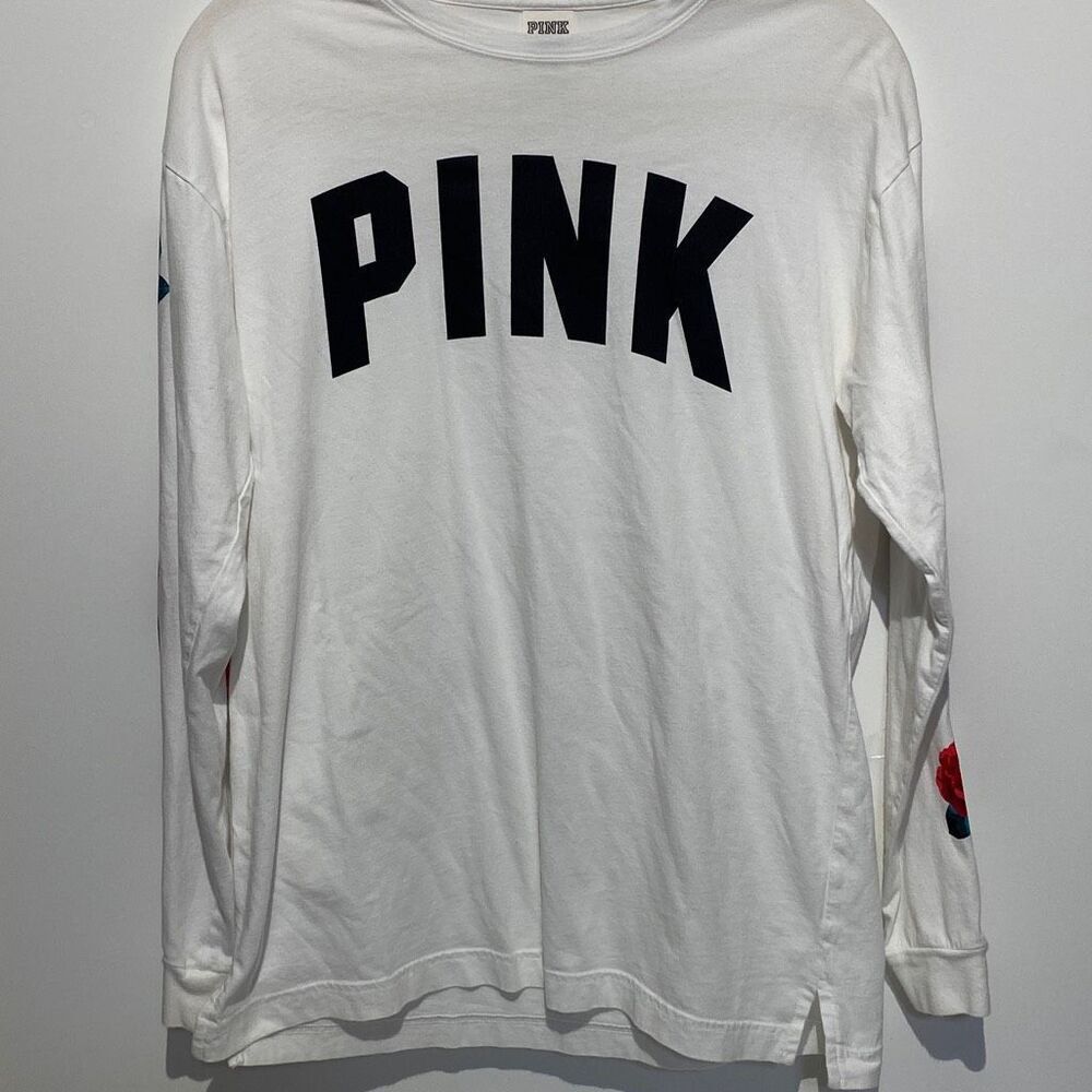 Pink Victoria's Secret Tops Beautiful Vs Pink‎ Long Sleeve